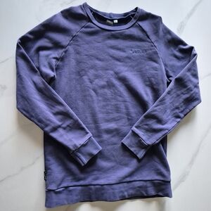 Elegant Purple Crewneck Sweater for Women